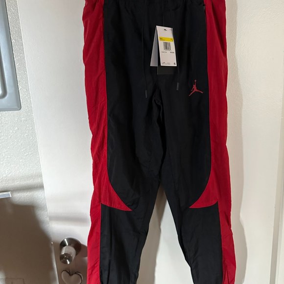 Joggers Jordan Sport Jam - Warm Up Pants - Black/Red - Mens S - Picture 6 of 6